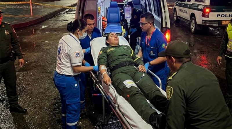 Ataque armado contra patrulla de la Policía deja una uniformada herida en Curumaní