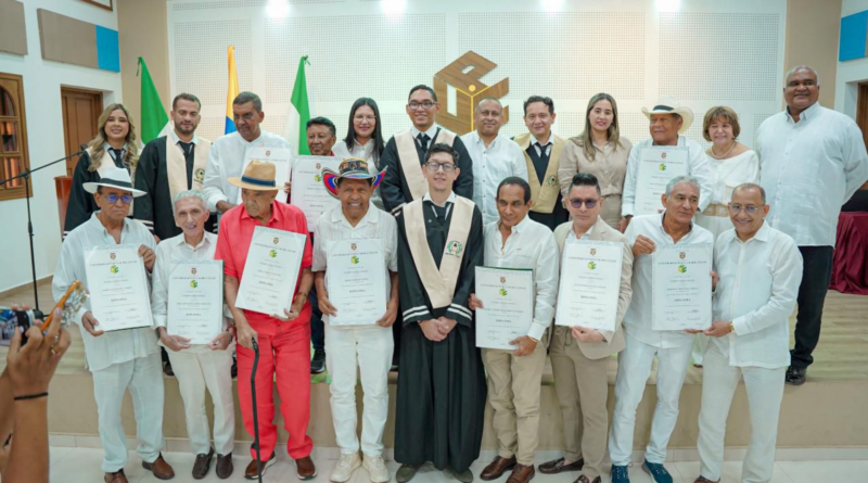 UPC otorga títulos Honoris Causa a 11 exponentes del vallenato