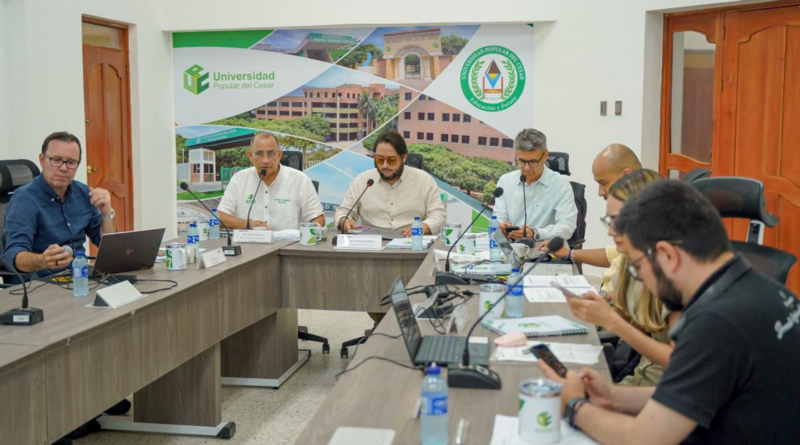 Icetex realizó sesión de Junta Directiva en la Universidad Popular del Cesar y revisó avances en acceso a la educación superior