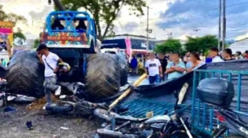 Tragedia en Popayán: accidente de Monster Truck deja tres muertos y decenas de heridos