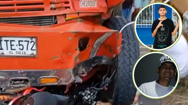 Trágico choque en el sur del Cesar dejó tres muertos, entre ellos dos menores