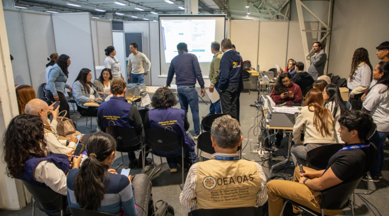 Simulacro nacional de escrutinios evaluó sistema electoral para comicios presidenciales