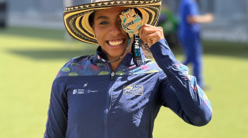 Con un salto de 6,67 metros, Natalia Linares se subió a lo más alto del podio en Lima