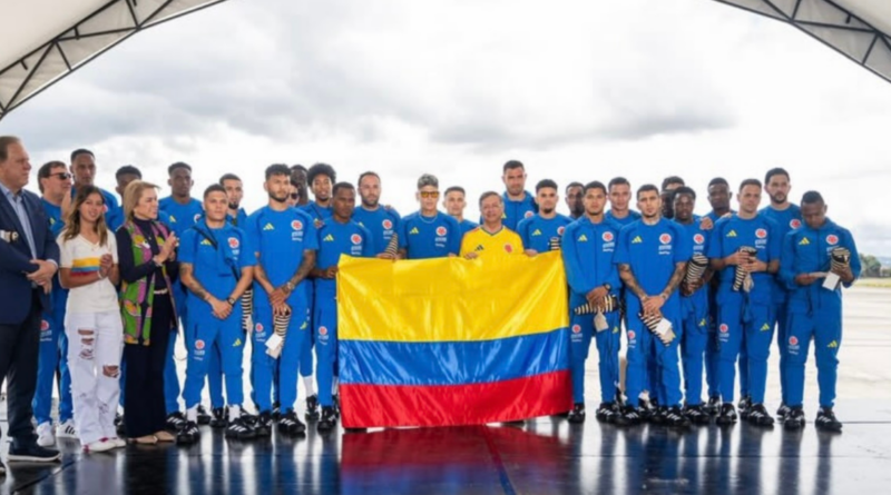 Petro entrega el Pabellón Nacional a la Selección Colombia antes de su viaje rumbo al Mundial 2026