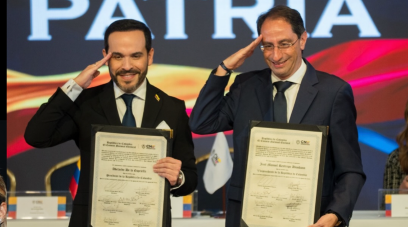 CNE entrega credencial presidencial a Abelardo de la Espriella para el periodo 2026-2030