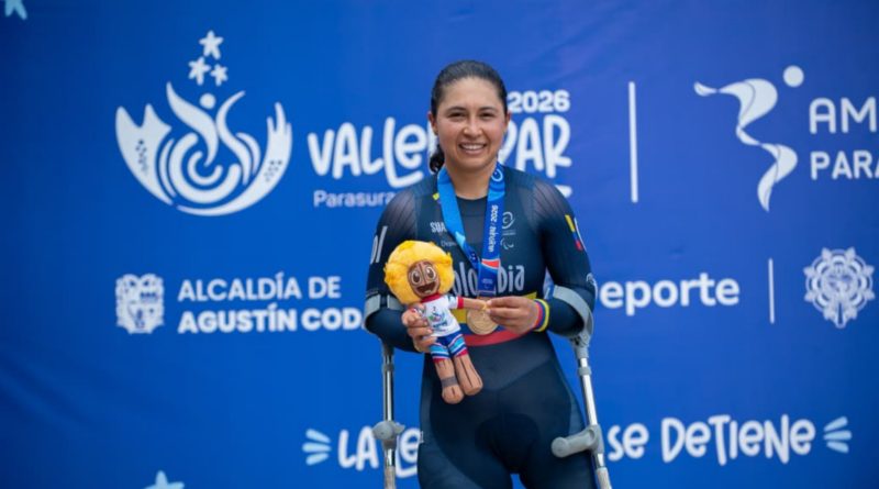¡Colombia conquista el primer oro de los Juegos Parasuramericanos Valledupar 2026! Daniela Munevar hace historia en el Para ciclismo