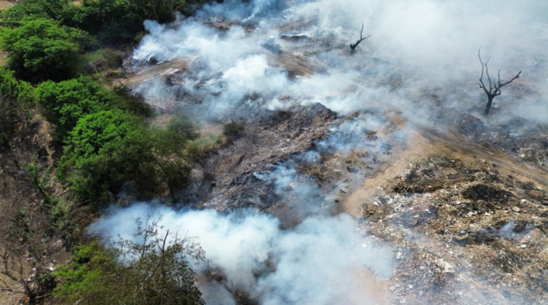 Incendio en el lote El Tarullal deja en evidencia fallas en el manejo de residuos