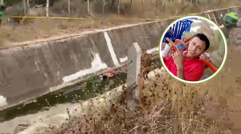 Joven de 16 años fue hallado sin vida dentro de un canal en el sur de Valledupar