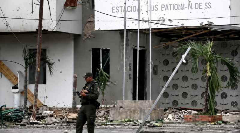 Atentado contra estación de Policía deja un muerto y 11 heridos en Los Patios , Norte de Santander