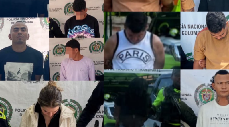 Golpe a las ACSN! Capturan a la esposa de alias ‘Pinocho’ y a otros 12 integrantes de la estructura