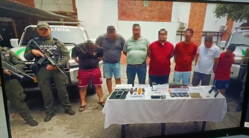 Cayó alias “Murdoc”, señalado explosivista del ELN, junto a otros seis presuntos miembros en Cesar
