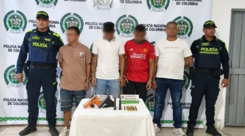 Capturan a alias ‘Messi’, señalado como quinto cabecilla de las ACS, junto a tres personas más