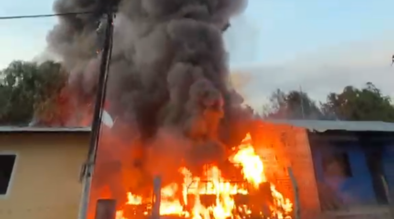 Manipulación de gasolina habría provocado incendio que dejó cuatro hombres con graves quemaduras en Aguachica